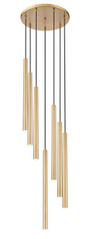 Forest LED Chandelier in Modern Gold (224|919MP24-7R-MGLD-LED)