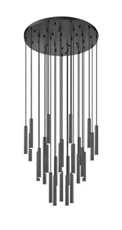 Forest LED Chandelier in Matte Black (224|919MP12-27R-MB-LED)