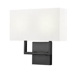 Saxon Two Light Wall Sconce in Matte Black (224|815-2S-MB)