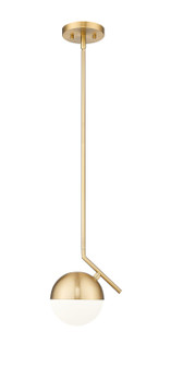 Realm Sphere One Light Pendant in Modern Gold (224|7517P7-MGLD)