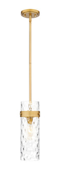 Fontaine One Light Pendant in Rubbed Brass (224|7002P5-ROD-RB)
