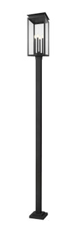 Nova Four Light Outdoor Post Mounted Fixture in Black (224|5018PHBS-536P-BK)