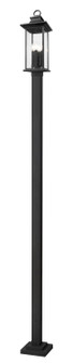 Tiberius Four Light Outdoor Post Mounted Fixture in Black (224|5017PHBS-536P-BK)