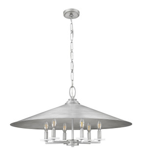 Rialto Six Light Pendant in Signature Pewter (224|1953-32SPT)