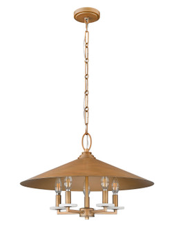 Rialto Five Light Pendant in Signature Gold (224|1953-22SGD)