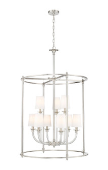 Katerina Nine Light Chandelier in Brushed Nickel (224|1950-9C-BN)