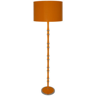 Kane One Light Floor Lamp in Pumpkin w/Polished Nickel (165|PM74X)