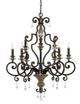 Marquette Nine Light Chandelier in Heirloom (10|MQ5009HL)