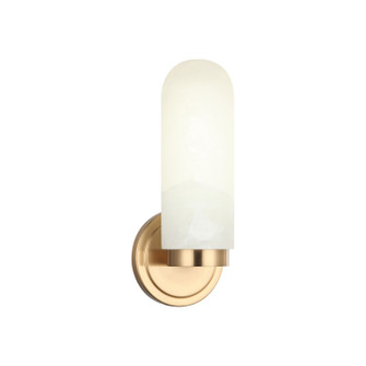 Capsula One Light Wall Sconce in Aged Gold Brass (423|S01901AG)