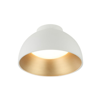 Zenith One Light Flush Mount in Matte White (423|M17412MW)