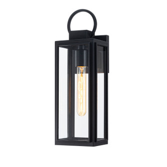 Crosby One Light Outdoor Wall Mount in Matte Black (423|E20101MB)