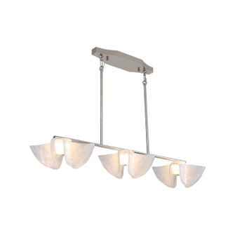 Glacier LED Linear Pendant in Polished Nickel (62|9608-LP PN)