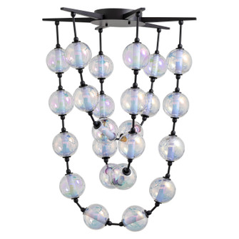 Pearla LED Pendant in Matte Black (62|9013-28 BLK)