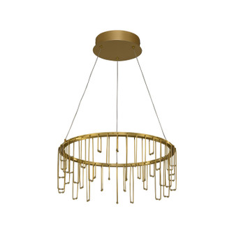 Lucerna LED Chandelier in Stainless Steel Gold (62|5461-18 SSG)