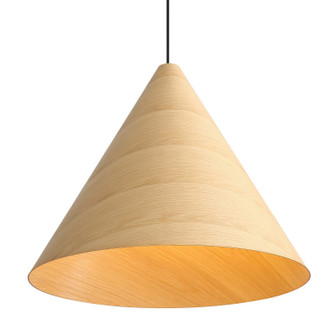 Conique Three Light Pendant in Light Walnut (62|3988-24 LWA)