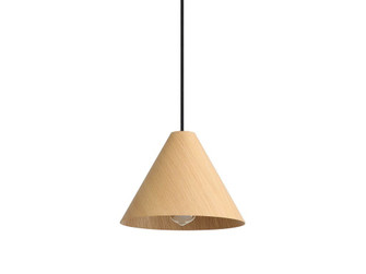 Conique One Light Mini Pendant in Light Walnut (62|3988-10 LWA)