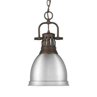 Duncan One Light Pendant in Rubbed Bronze (62|3602-S RBZ-PW)