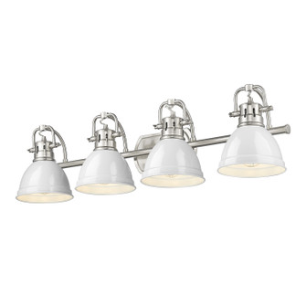 Duncan Four Light Vanity in Pewter (62|3602-BA4 PW-WH)