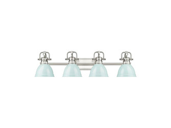 Duncan Four Light Vanity in Pewter (62|3602-BA4 PW-SF)