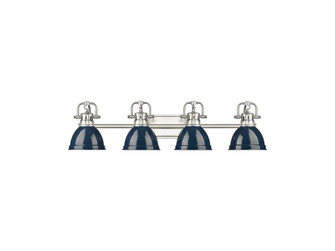 Duncan Four Light Vanity in Pewter (62|3602-BA4 PW-NVY)