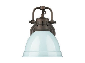 Duncan One Light Vanity in Rubbed Bronze (62|3602-BA1 RBZ-SF)