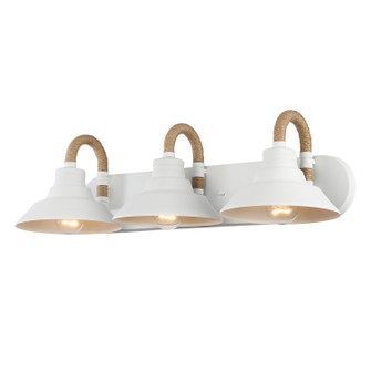 Journey Three Light Vanity in Natural White (62|3318-BA3 NWT)