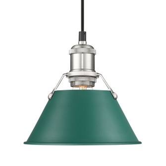 Orwell One Light Pendant in Pewter (62|3306-S PW-GN)