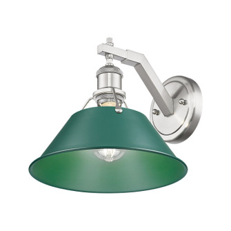 Orwell One Light Wall Sconce in Pewter (62|3306-1W PW-GN)