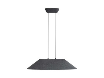 Faroe LED Pendant in Flecked Black/Grey (62|3133-P30 FB-GY)