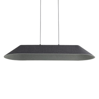 Faroe LED Linear Pendant in Flecked Black/Gray (62|3133-LP43 FB-GY)