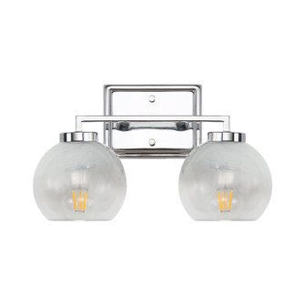 Elliott Two Light Bath Vanity in Chrome (62|3094-BA2 CH-ALA)