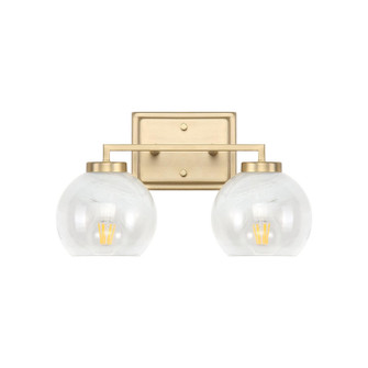 Elliott Two Light Bath Vanity in Brushed Champagne Brass (62|3094-BA2 BCB-ALA)