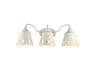 Eloise Three Light Vanity Light in Antique Ivory (62|0883-BA3 AI)