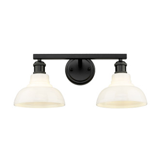 Carver Two Light Vanity in Matte Black (62|0305-BA2 BLK-VMG)