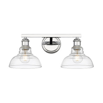 Carver Two Light Vanity in Chrome (62|0305-BA2 CH-CLR)