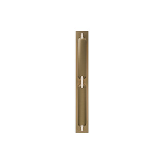 Spectacle LED Wall Sconce in Aged Brass (34|WS-71524-40-AB)