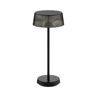 Crystal LED Table Lamp in Black (34|TL-W251315-27-BK)
