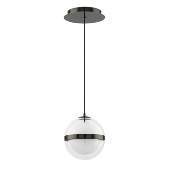 Cyllindra LED Pendant in Black Chrome (34|PD-77506-30-BC)
