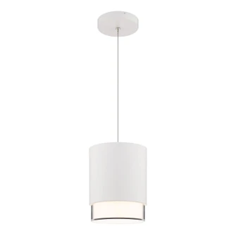 Cloak LED Pendant in White (34|PD-58509-30-WT)