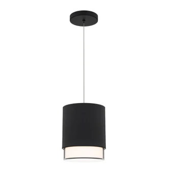 Cloak LED Pendant in Black (34|PD-58509-30-BK)