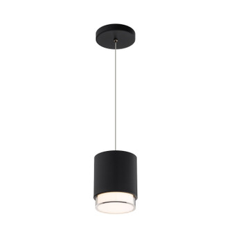 Cloak LED Pendant in Black (34|PD-58506-30-BK)