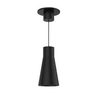 Twist-N-Lite LED Pendant in Black (34|PD-251005-CS-BK)