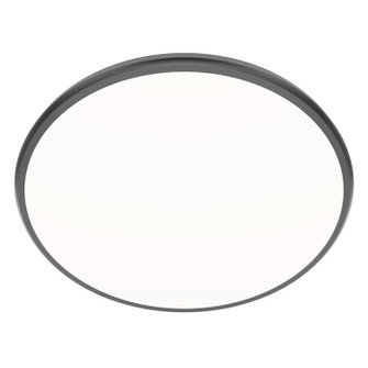 Parthenon LED Flush Mount in Black (34|FM-37522-27-BK)