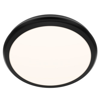 Parthenon LED Flush Mount in Black (34|FM-37510-35-BK)
