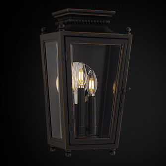 Milton Three Light Outdoor Wall Mount in Oil Rubbed Bronze (53|SW31517-719)