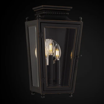 Milton Three Light Outdoor Wall Mount in Oil Rubbed Bronze (53|SW31517-719)