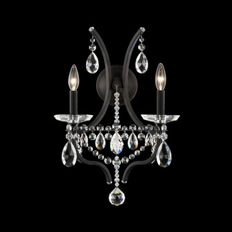 Adley Two Light Wall Sconce in Ferro Black (53|S77502-59R)