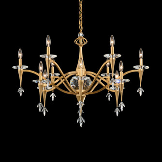 Waverly 12 Light Chandelier in White Gold (53|S47512-711R)