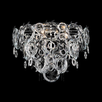 Concetta Three Light Flush Mount in Antique Silver (53|S24523-48R)