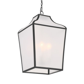 Velena Four Light Pendant in Dark Matte Black (7|3804-899)